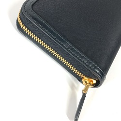 PRADA 1ML506 Long wallet Zip Around Long Wallet Black