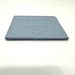 PRADA 1MC025 Pass Case Card Case Card Case Light blue