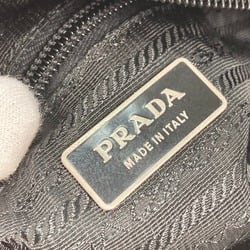 PRADA Crossbody Pochette bag flat Shoulder Bag Black