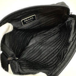 PRADA Triangle logo Bag Waist Pouch Black