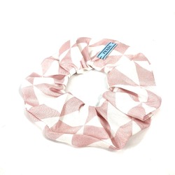 PRADA 1IF015 triangle logo triangle logo plate hair accessories hair rubber Shush pink