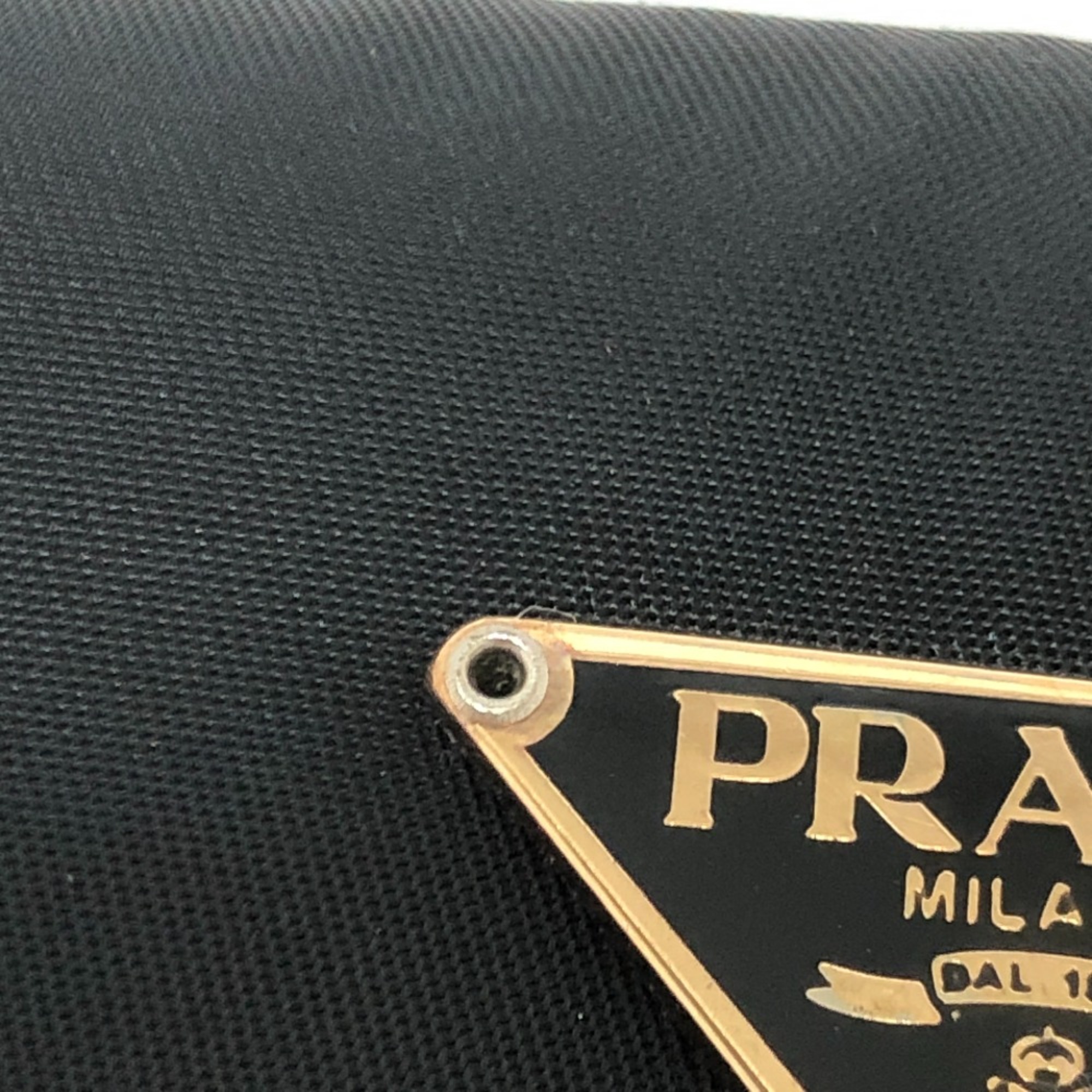 PRADA M222 6-Ring Key Case Black