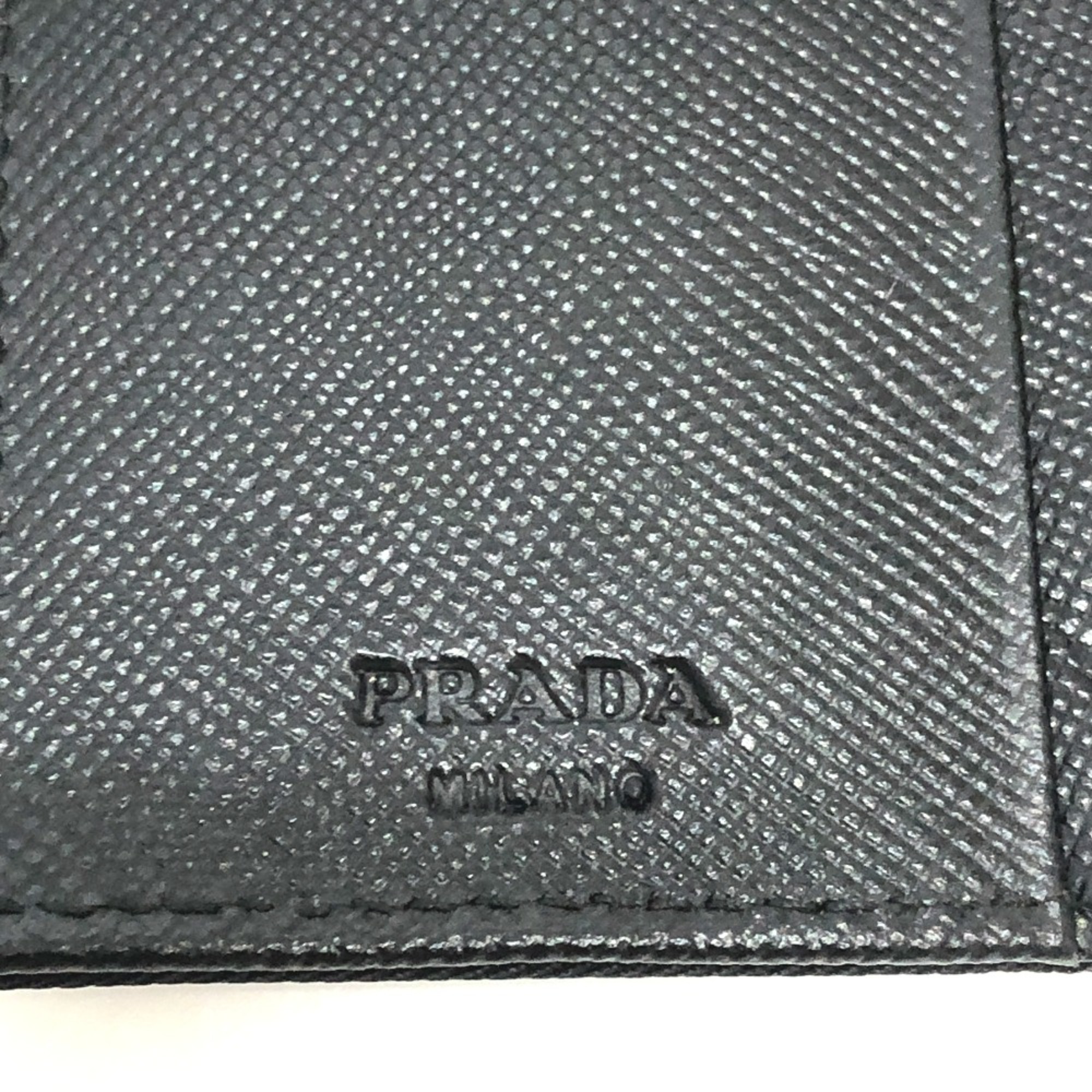 PRADA M222 6-Ring Key Case Black