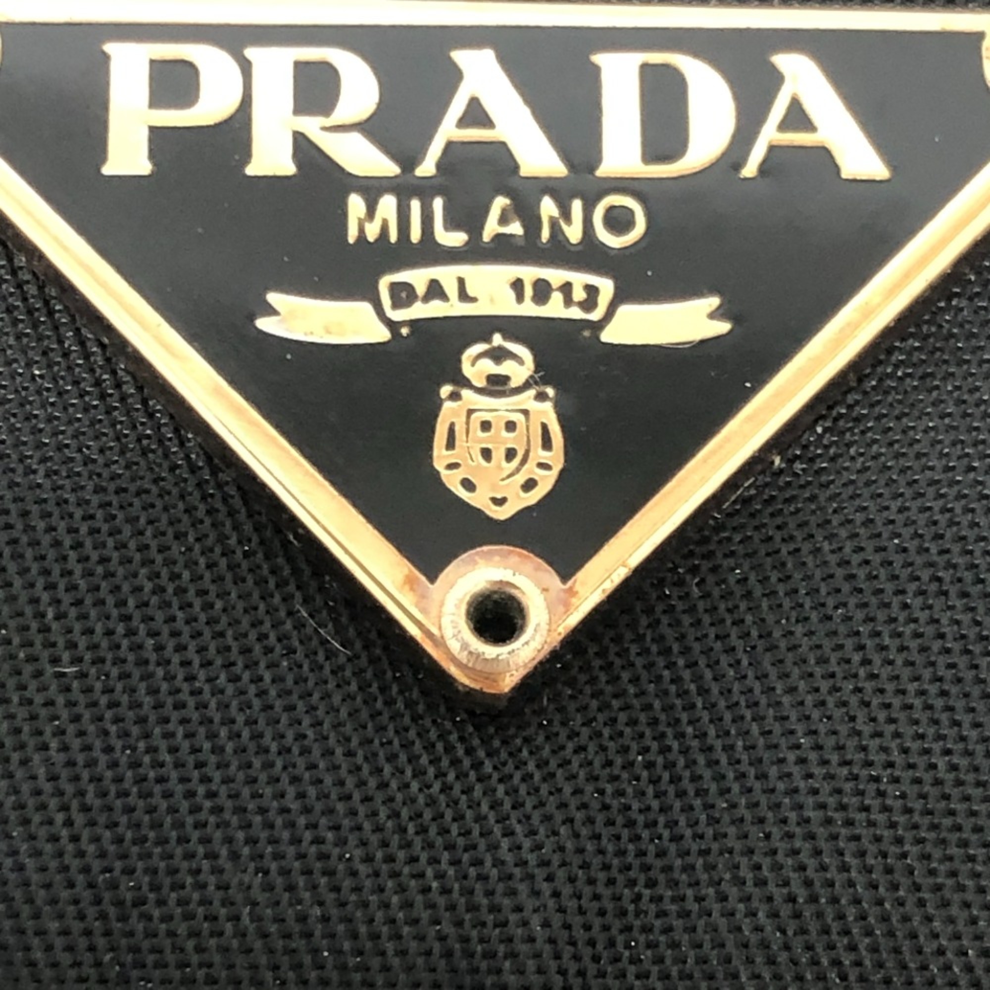 PRADA M222 6-Ring Key Case Black