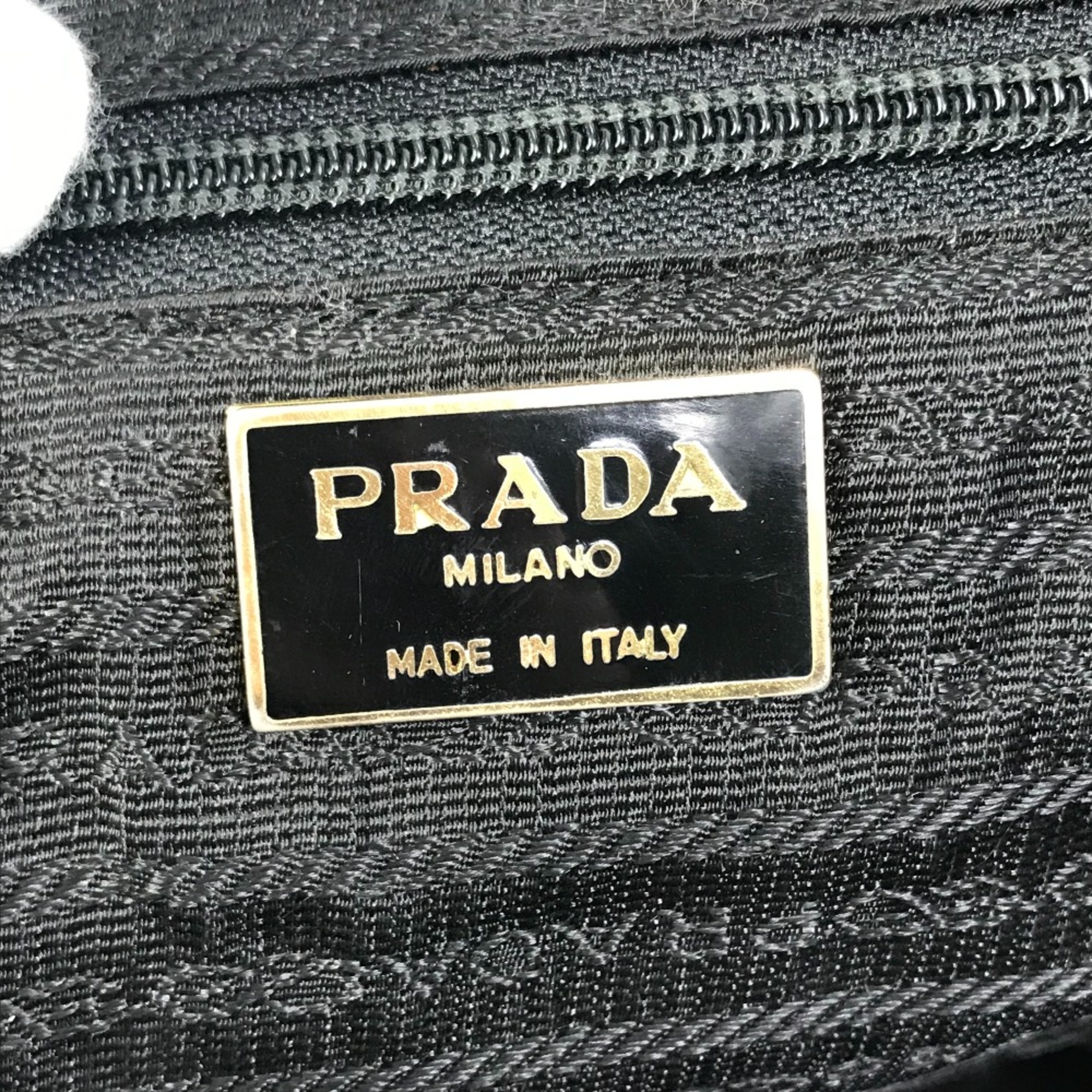 PRADA Safiano shoulder bag Shoulder Bag Black