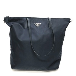 PRADA 1BG189 Triangle logo Bag 2WAY Shoulder Bag Navy SilverHardware