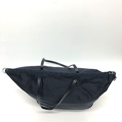 PRADA 1BG189 Triangle logo Bag 2WAY Shoulder Bag Navy SilverHardware