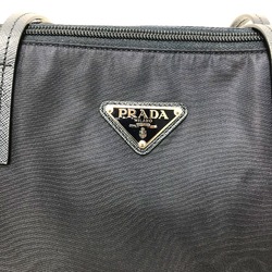 PRADA 1BG189 Triangle logo Bag 2WAY Shoulder Bag Navy SilverHardware