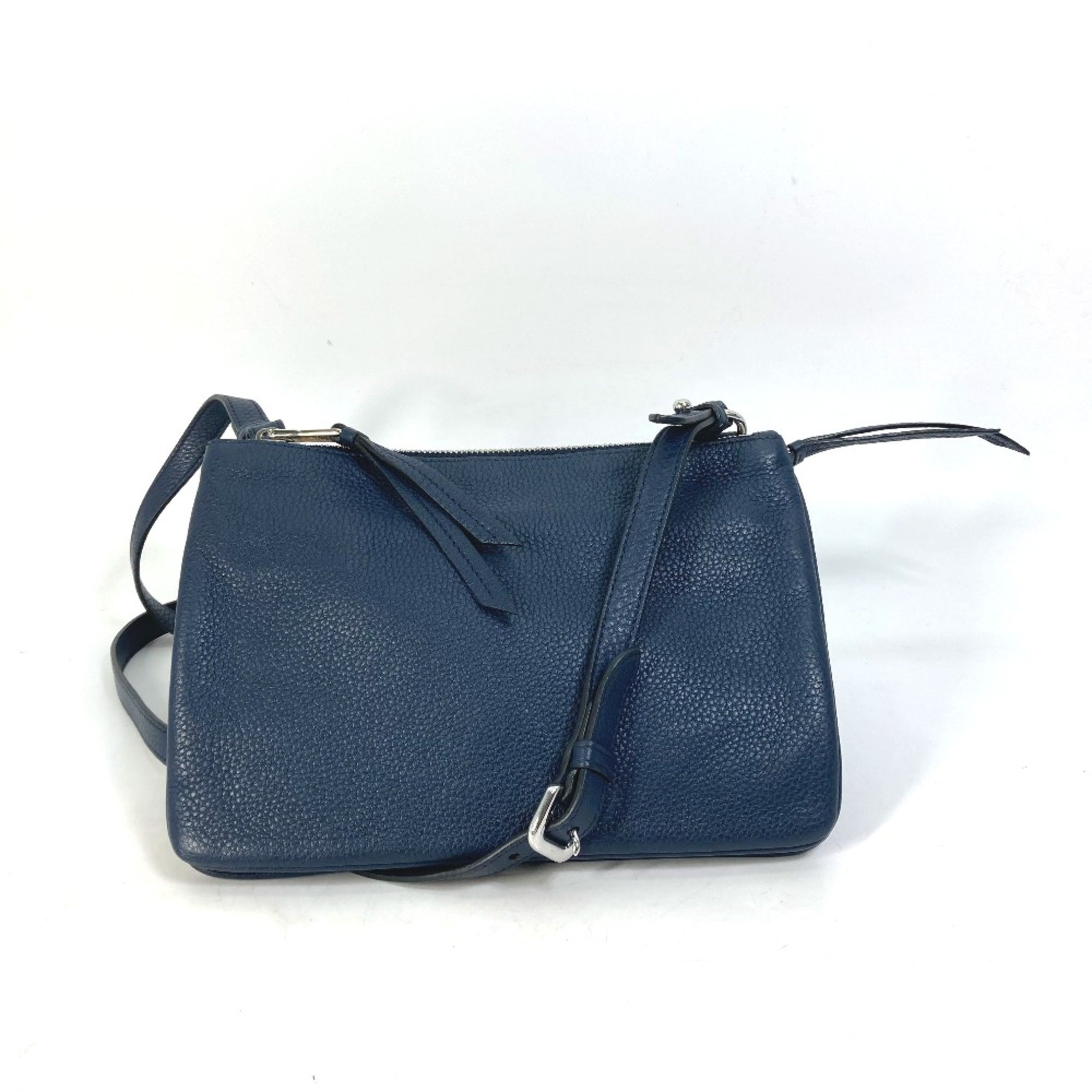 PRADA logo Bag Crossbody Shoulder Bag Navy