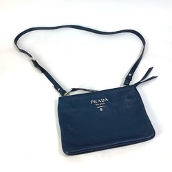 PRADA logo Bag Crossbody Shoulder Bag Navy