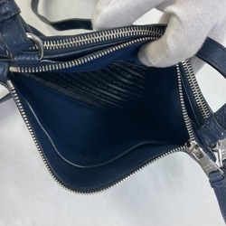 PRADA logo Bag Crossbody Shoulder Bag Navy