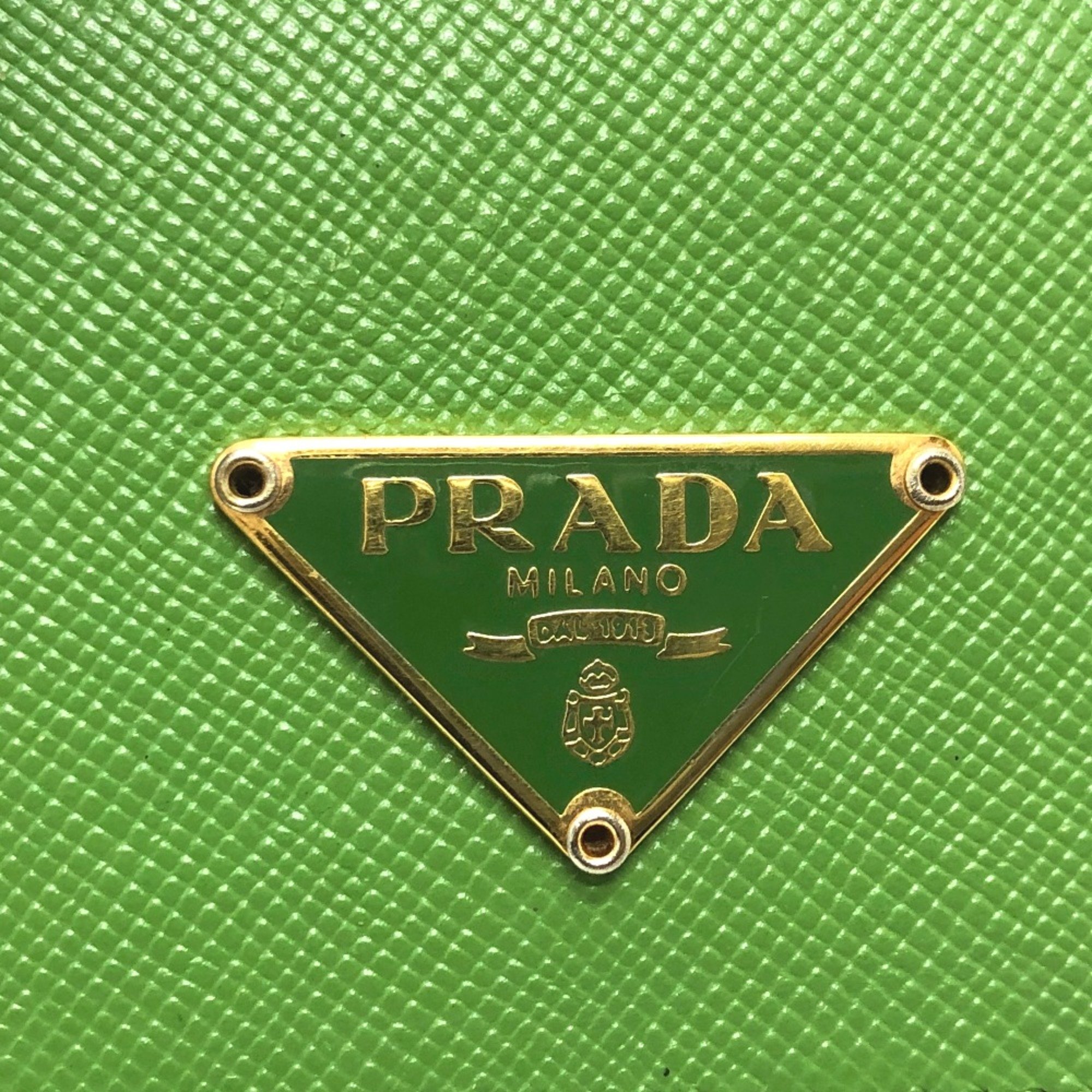 PRADA Wallet Coin Compartment Two fold coin purse coin purse GoldHardware