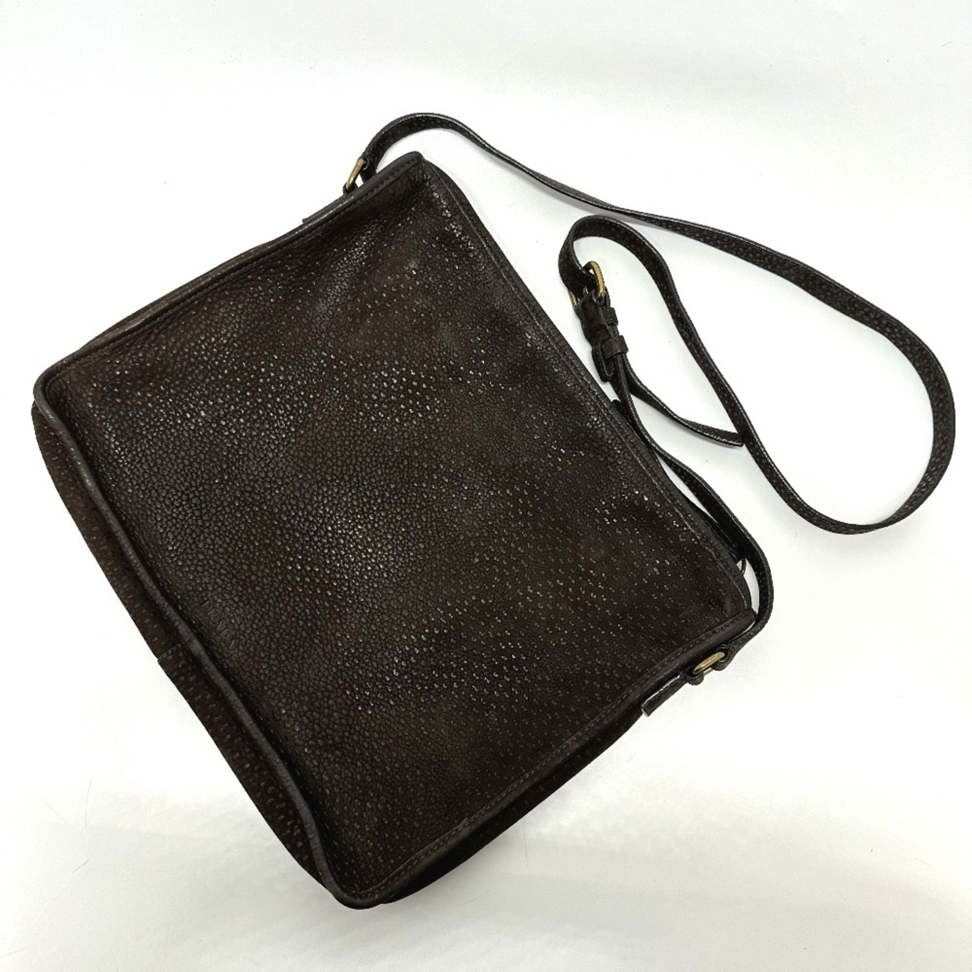 PRADA Shoulder Bag Brown