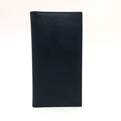 PRADA Bifold Long Wallet Folded wallet Navy