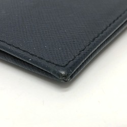 PRADA Bifold Long Wallet Folded wallet Navy