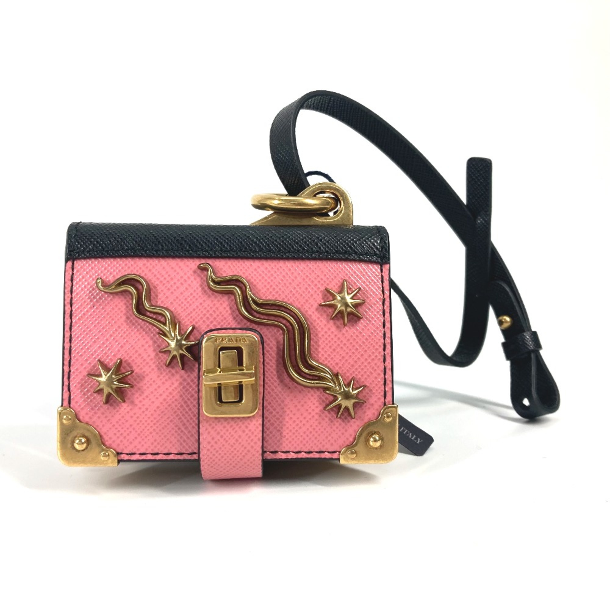 PRADA Bag Charm charm pink Black