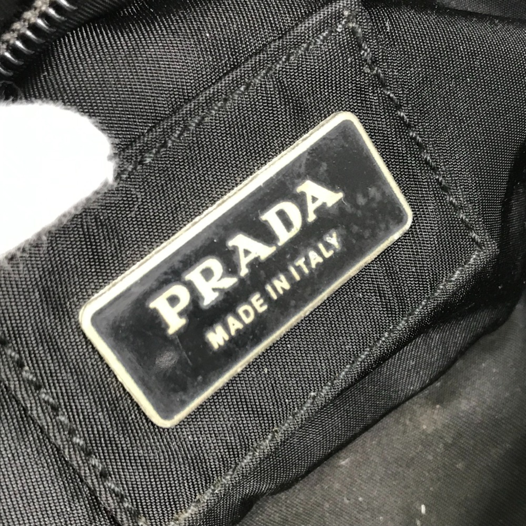 PRADA Shoulder Bag Waist Pouch Belt Bag Pouch body bag Black