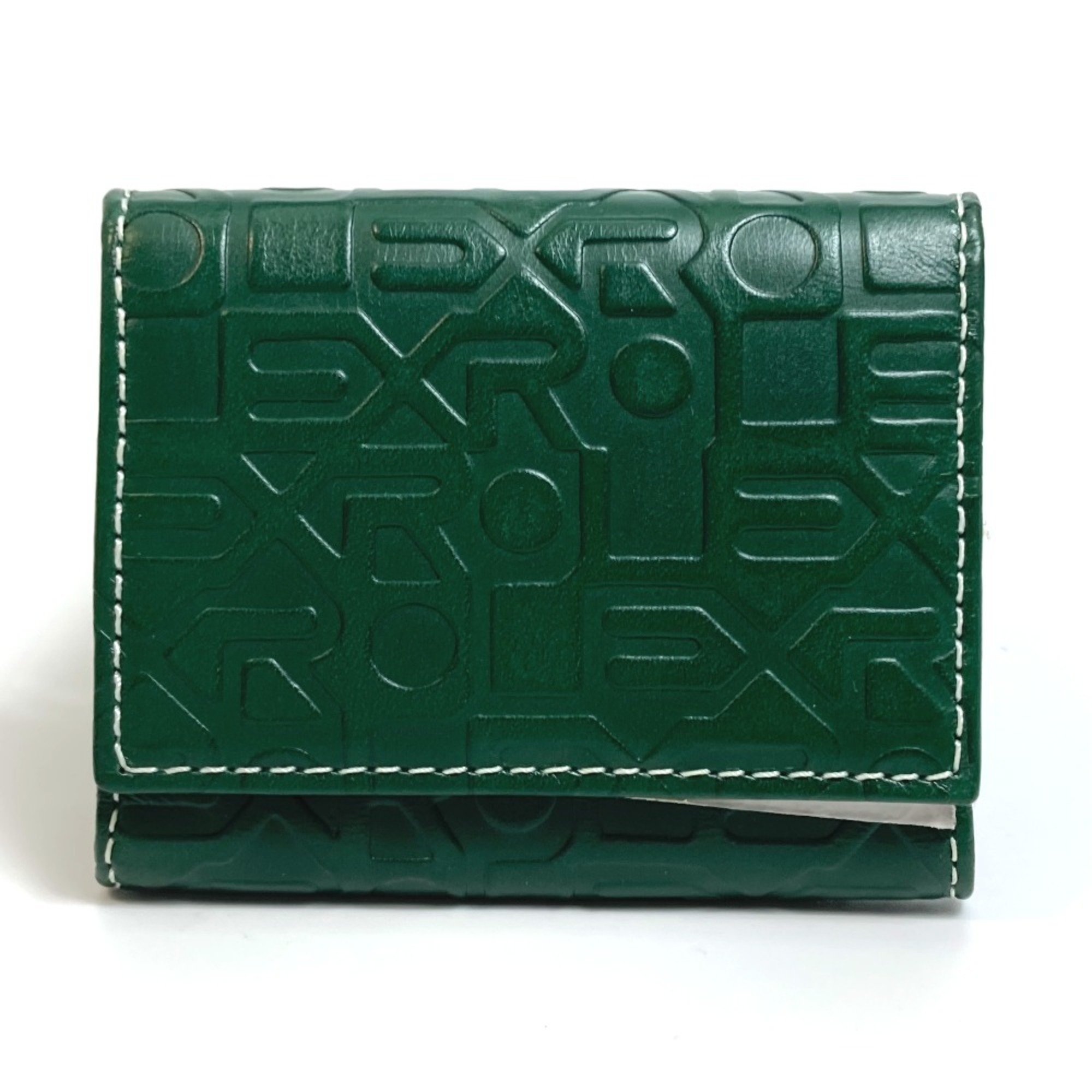 Rolex 4158470 Novelty Not for sale Coin Compartment coin purse Green