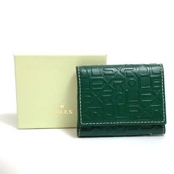 Rolex 4158470 Novelty Not for sale Coin Compartment coin purse Green