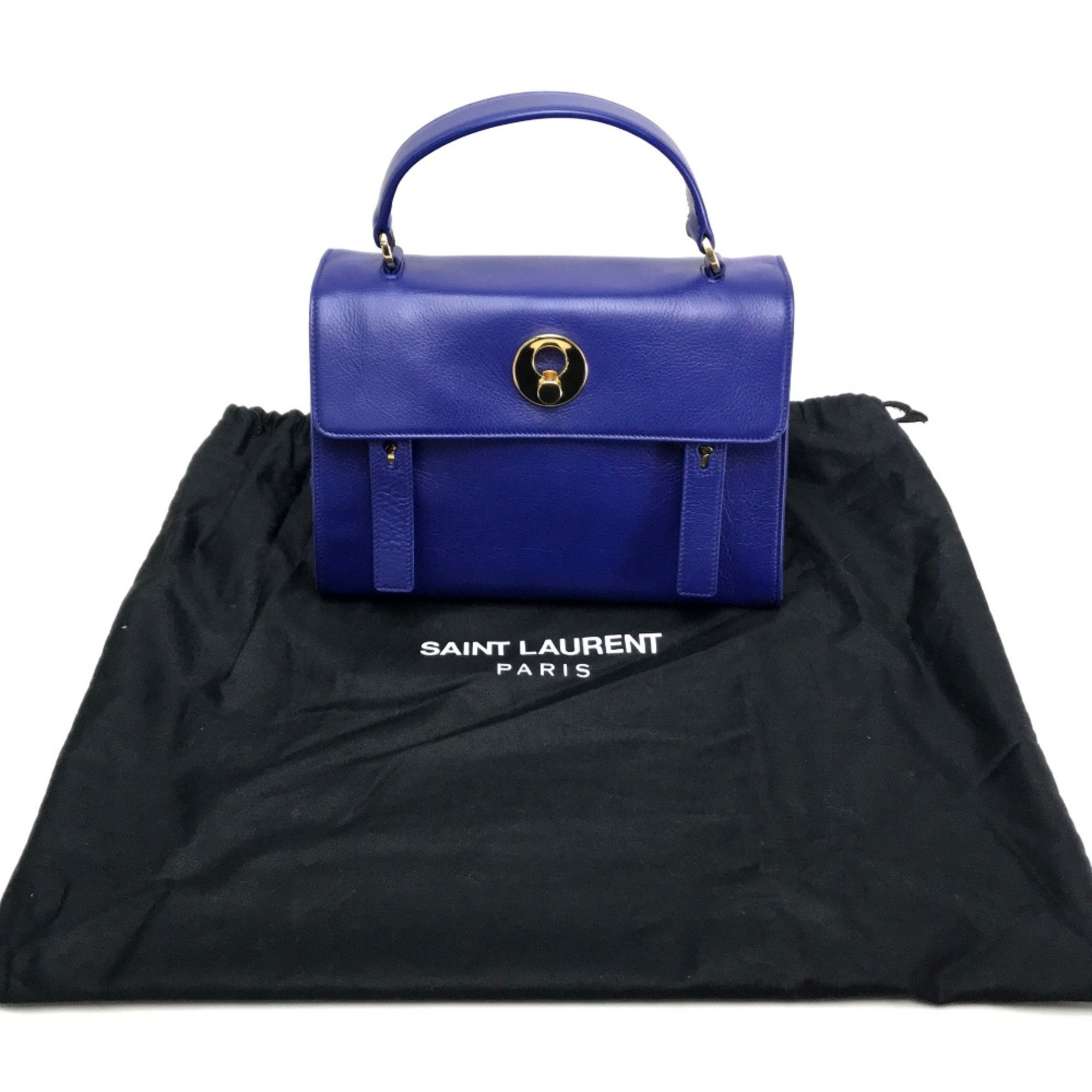 Saint Laurent Paris Bag Shoulder Bag Hand Bag blue