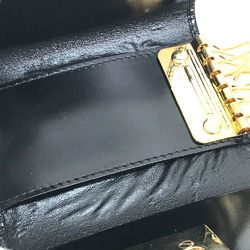 Salvatore Ferragamo Key Case Black GoldHardware