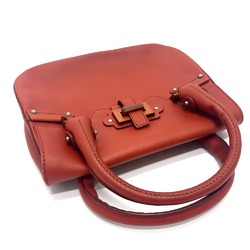 Salvatore Ferragamo 7899 Bag Hand Bag terracotta RedBased