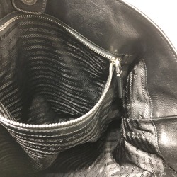 PRADA VA0971 2WAY Tote Bag Hand Bag Black SilverHardware