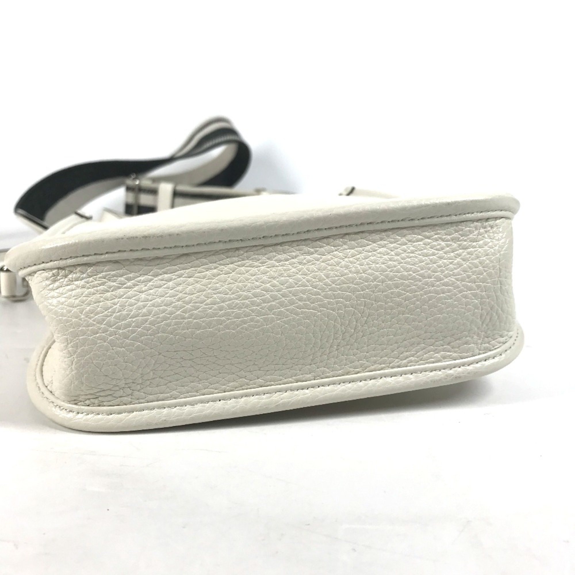 PRADA 1BH191 Crossbody Pochette bag Shoulder Bag White