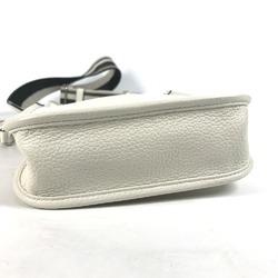 PRADA 1BH191 Crossbody Pochette bag Shoulder Bag White