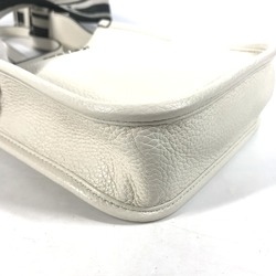 PRADA 1BH191 Crossbody Pochette bag Shoulder Bag White