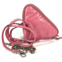 PRADA Chain Crossbody 3WAY Pochette Shoulder Bag pink