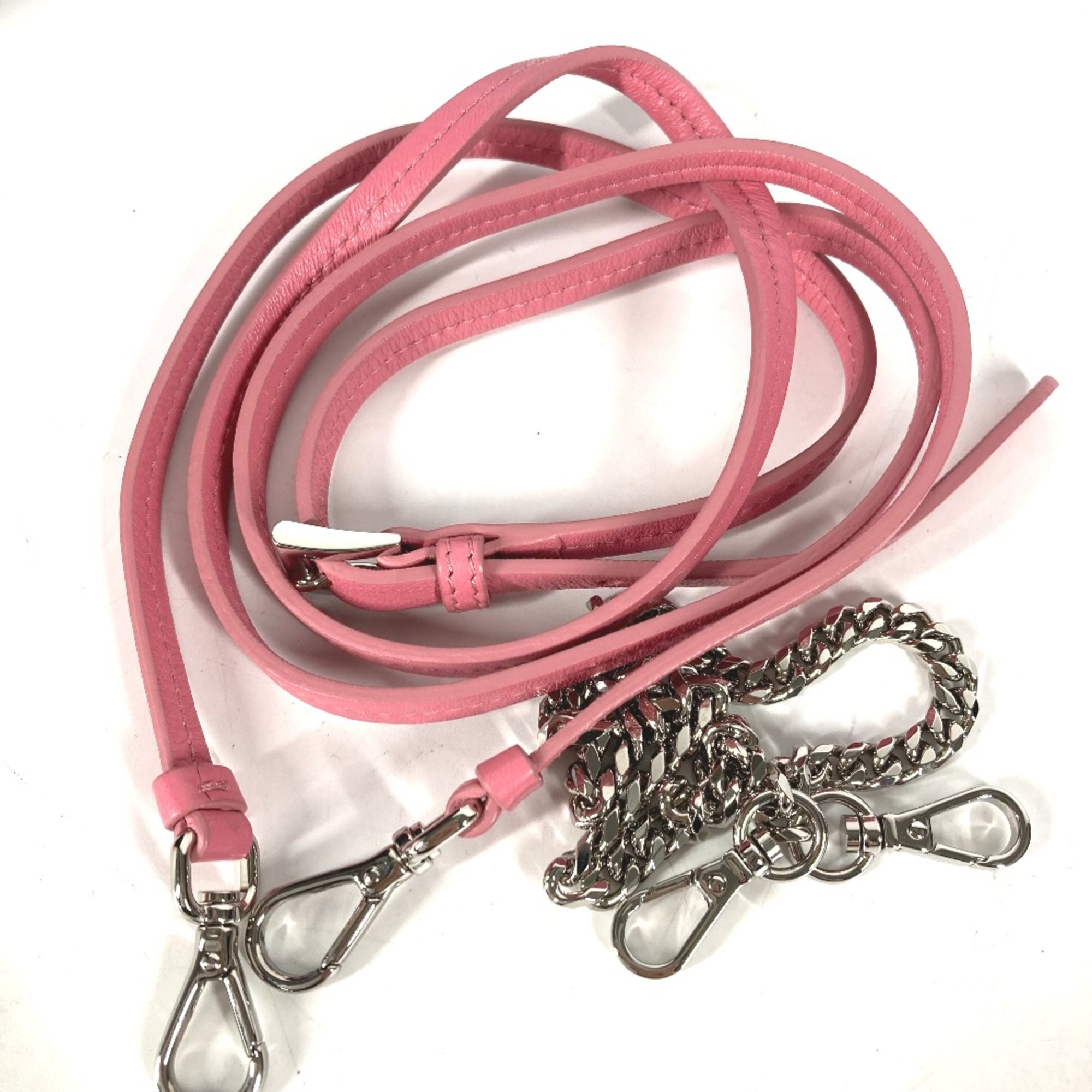 PRADA Chain Crossbody 3WAY Pochette Shoulder Bag pink