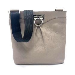 Salvatore Ferragamo B499 Gancini Bag Shoulder Bag BeigeBased