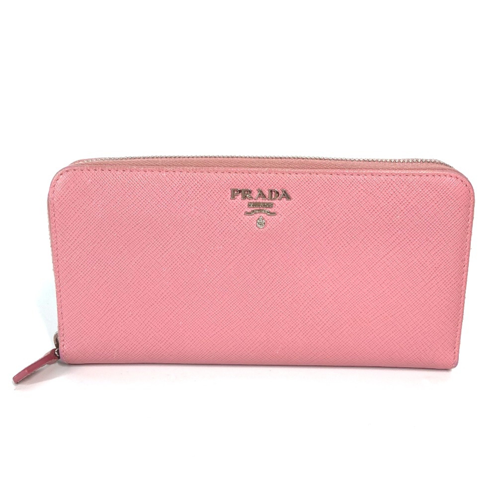 PRADA Long wallet Zip Around Long Wallet pink