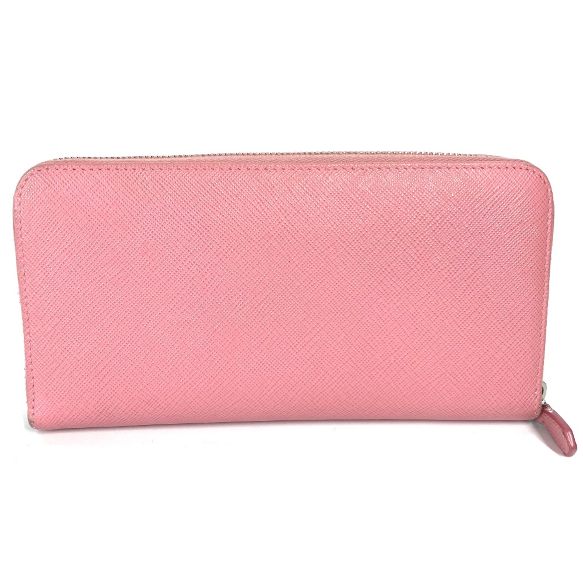 PRADA Long wallet Zip Around Long Wallet pink