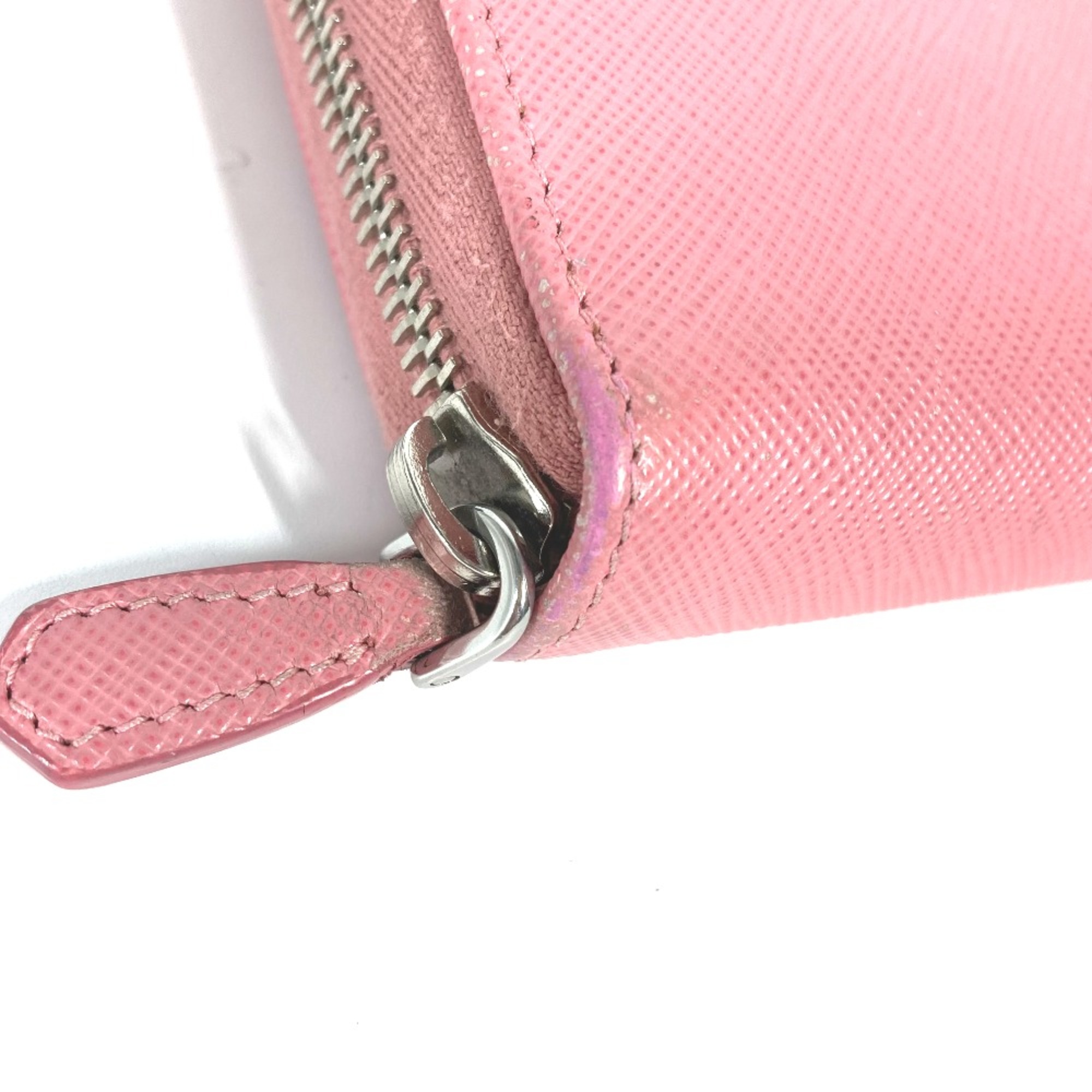 PRADA Long wallet Zip Around Long Wallet pink