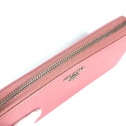 PRADA Long wallet Zip Around Long Wallet pink