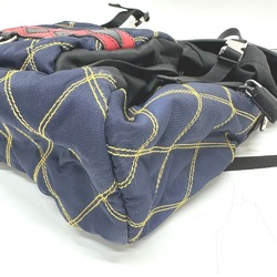 PRADA Quilted Multi backpack bag Backpack Multicolore SilverHardware