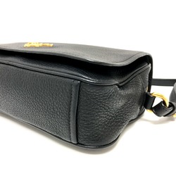 PRADA 1BD063 Crossbody bag Shoulder Bag Black GoldHardware