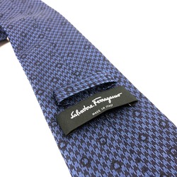 Salvatore Ferragamo Overall handle Business Necktie Necktie Navy