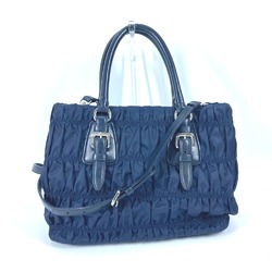 PRADA BN2868 Test Bag Shoulder Bag Crossbody Hand Bag BALTICO Navy