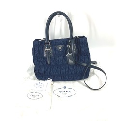 PRADA BN2868 Test Bag Shoulder Bag Crossbody Hand Bag BALTICO Navy