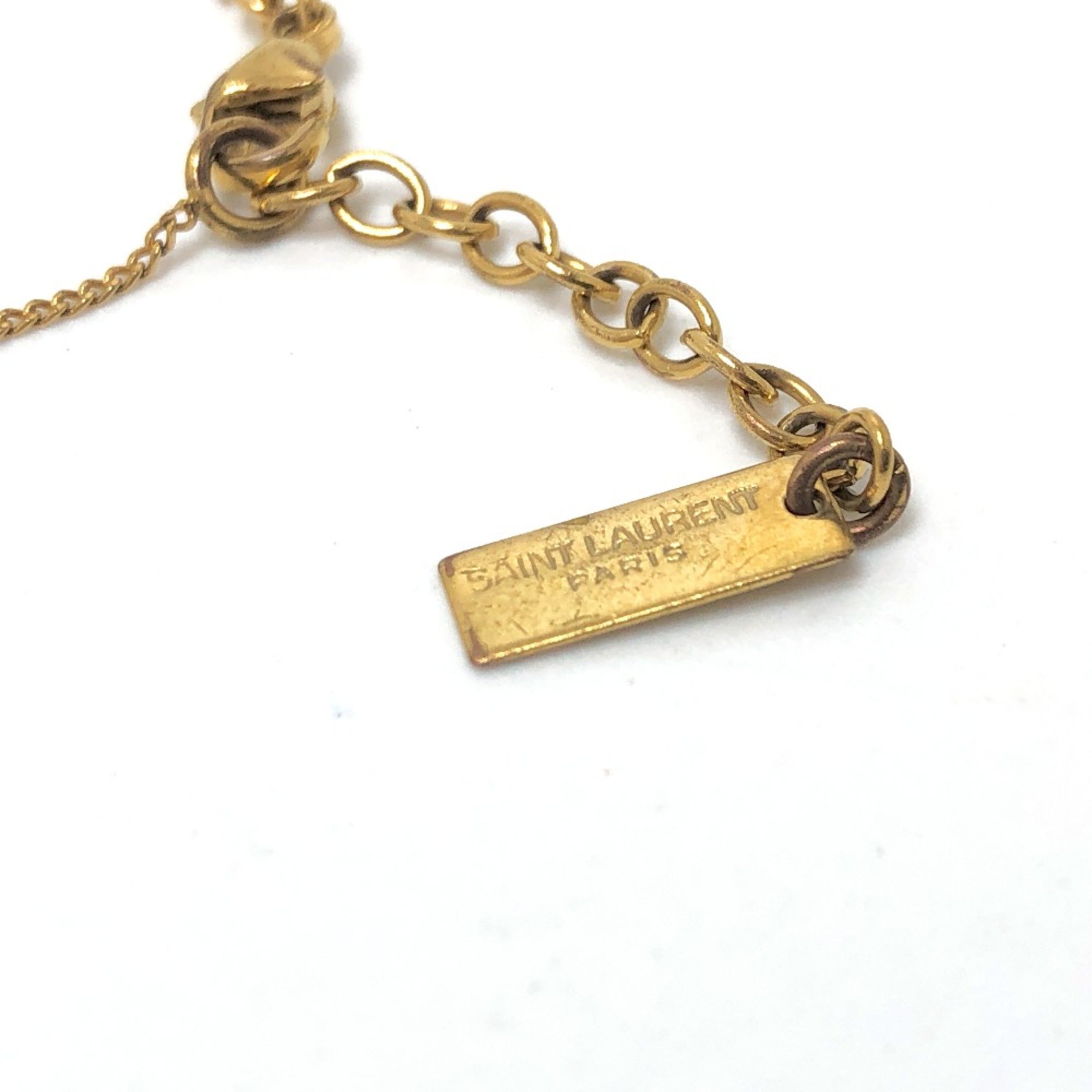 Saint Laurent Paris YSL logo Accessories  small items  jewelry Bracelet Gold