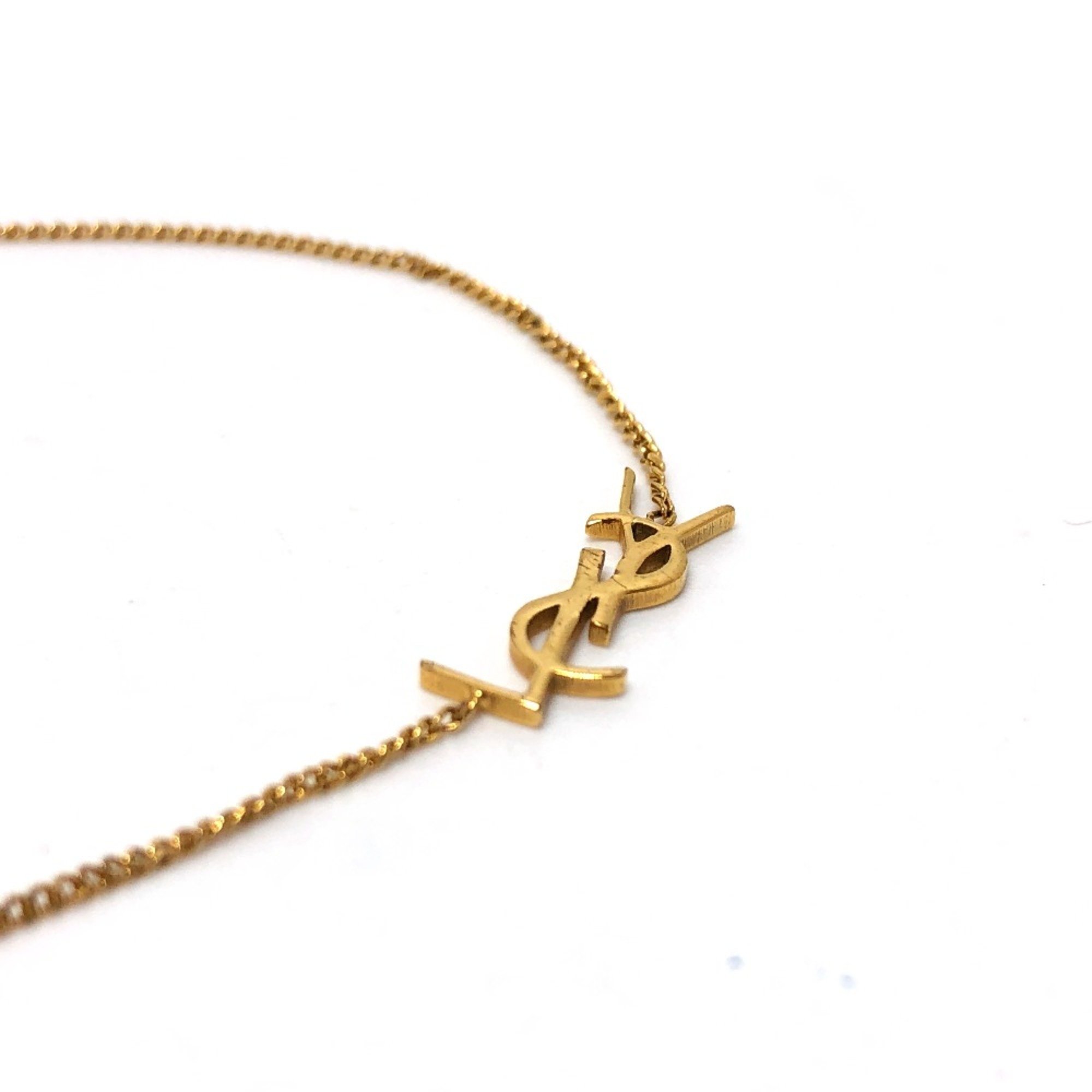 Saint Laurent Paris YSL logo Accessories  small items  jewelry Bracelet Gold