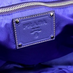 PRADA BR3924 Bags Shoulder Bags Tote Bag purple SilverHardware