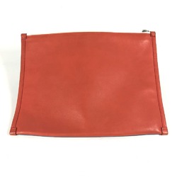 Salvatore Ferragamo bag pouch Clutch bag blue Orange Based