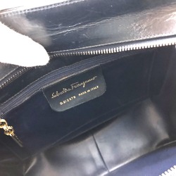 Salvatore Ferragamo Gancini Bag Hand Bag Navy