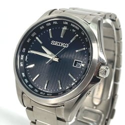 Seiko 7B75-0AA0 Seiko Selection watch Wristwatch Silver Black