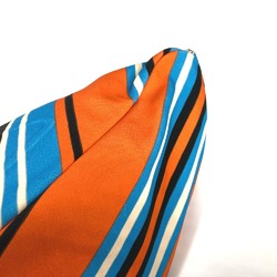 PRADA 2VY007 stripe bag crossbody Shoulder Bag Orange Blue x Black