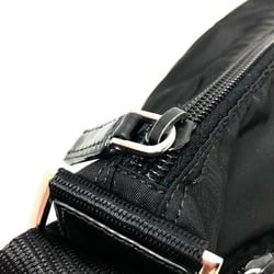 PRADA Flat Crossbody Bags Shoulder Bags Shoulder Bag Black SilverHardware